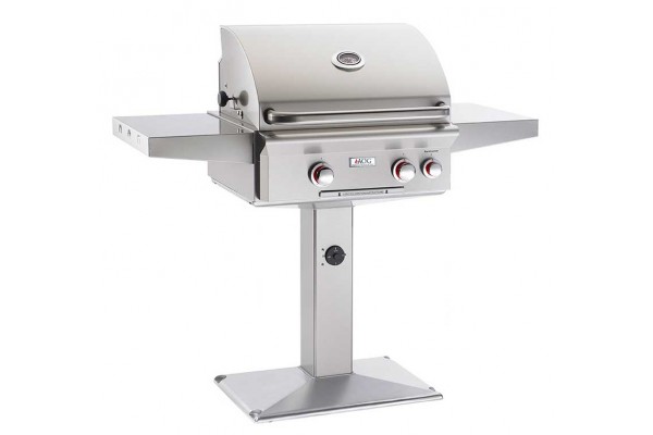 AOG 24-inch T Series Patio Post Grill With Rotisserie Backburner AOG 24-inch T Series Patio Post Grill With Rotisserie Backburner