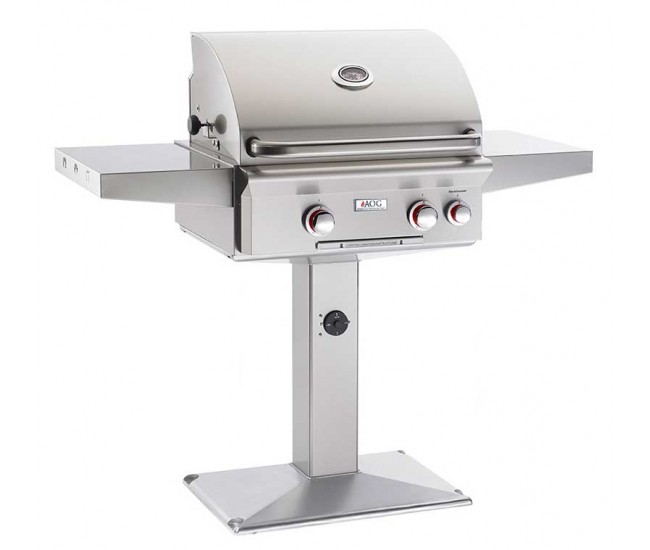 AOG 24-inch T Series Patio Post Grill With Rotisserie Backburner