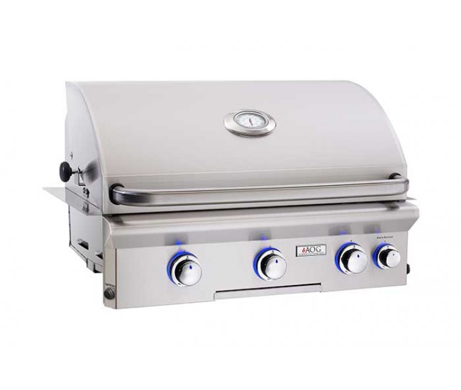 AOG 30-inch L Series Built In Grill With Rotisserie Backburner