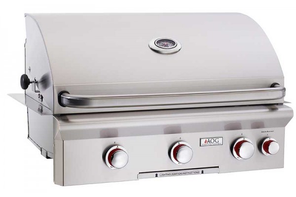 AOG 30-inch T Series Built In Grill With Rotisserie Backburner AOG 30-inch T Series Built In Grill With Rotisserie Backburner