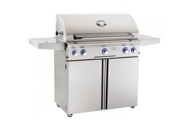 AOG 36-inch L Series Portable Grill With Rotisserie and Single Side Burner AOG 36-inch L Series Portable Grill With Rotisserie and Single Side Burner