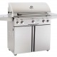 AOG 36-inch T Series Portable Grill With Rotisserie and Single Side Burner