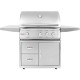 Blaze Professional Lux 34-inch 3 Burner Portable Gas Grill with Rear Infrared Burner Blaze Professional Lux 34-inch 3 Burner Portable Gas Grill with Rear Infrared Burner