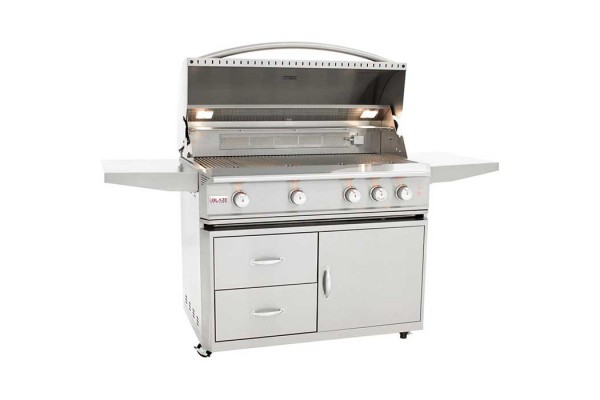 Blaze Professional Lux 44-inch 4 Burner Portable Gas Grill with Rear Infrared Burner Blaze Professional Lux 44-inch 4 Burner Portable Gas Grill with Rear Infrared Burner