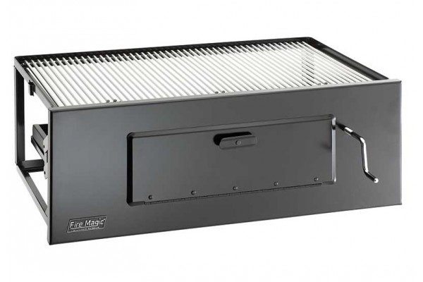 Fire Magic 30-inch Charcoal Slide In Grill Fire Magic 30-inch Charcoal Slide In Grill