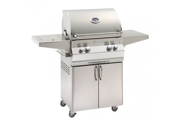 Fire Magic 24-inch Aurora A430s Portable Grill With Single Side Burner Fire Magic 24-inch Aurora A430s Portable Grill With Single Side Burner