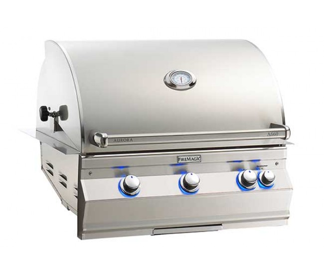 Fire Magic 30-inch Aurora A660i Built-In Grill With Rotisserie, Propane