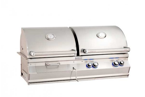 Fire Magic 46-inch Aurora A830i, Gas and Charcoal Combo Grill Fire Magic 46-inch Aurora A830i, Gas and Charcoal Combo Grill