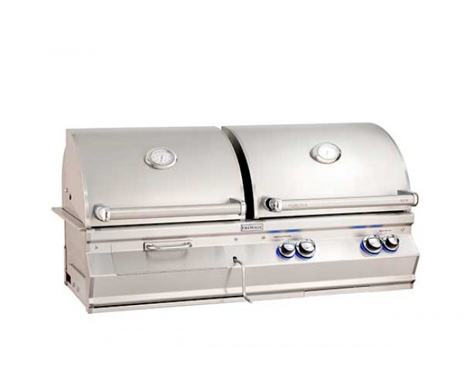 Fire Magic 46-inch Aurora A830i, Gas and Charcoal Combo Grill