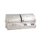 Fire Magic 46-inch Aurora A830i, Gas and Charcoal Combo Grill Fire Magic 46-inch Aurora A830i, Gas and Charcoal Combo Grill