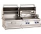 Fire Magic 46-inch Aurora A830i, Gas and Charcoal Combo Grill With Rotisserie Fire Magic 46-inch Aurora A830i, Gas and Charcoal Combo Grill With Rotisserie