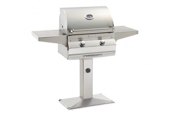 Fire Magic 24-inch Choice 430 Multi-User Patio Post Mount Grill Fire Magic 24-inch Choice 430 Multi-User Patio Post Mount Grill