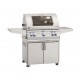 Fire Magic 30-inch Aurora A660s Portable Grill With Single Side Burner Fire Magic 30-inch Aurora A660s Portable Grill With Single Side Burner