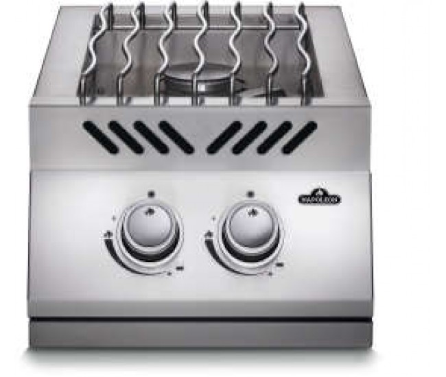 Napoleon Built-in 500 Series Inline Dual Range Top Burner with Stainless Steel Cover