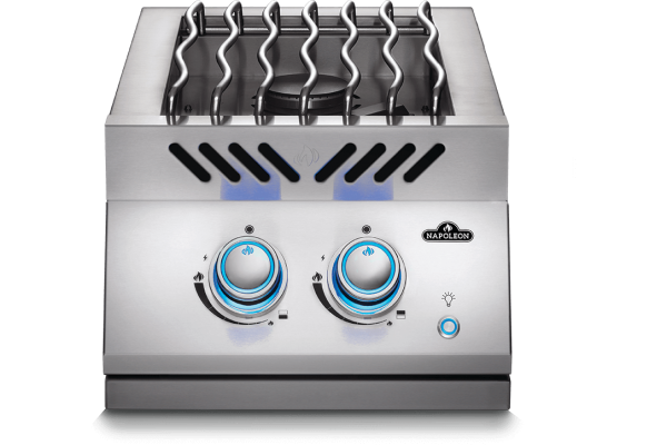Napoleon Built-in 700 Series Inline Dual Range Top Burner with Stainless Steel Cover Napoleon Built-in 700 Series Inline Dual Range Top Burner with Stainless Steel Cover