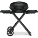 Napoleon TravelQ Pro 285 Matt Black Portable Gas Grill with Scissor Cart, Propane Napoleon TravelQ Pro 285 Matt Black Portable Gas Grill with Scissor Cart, Propane