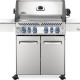 Napoleon Prestige 500 Stainless Steel Gas Grill with Infrared Side and Rear Burners