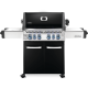 Napoleon Prestige 500 Black Gas Grill with Infrared Side and Rear Burners Napoleon Prestige 500 Black Gas Grill with Infrared Side and Rear Burners