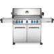 Napoleon Prestige 665 Stainless Steel Gas Grill with Infrared Side and Rear Burners Napoleon Prestige 665 Stainless Steel Gas Grill with Infrared Side and Rear Burners