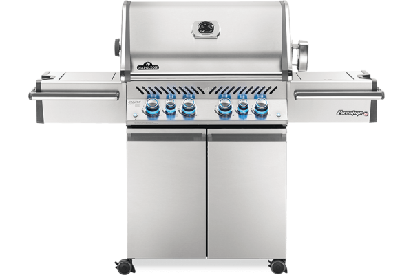 Napoleon Prestige Pro 500 Stainless Steel Gas Grill with Infrared Side and Rear Burners Napoleon Prestige Pro 500 Stainless Steel Gas Grill with Infrared Side and Rear Burners
