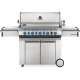 Napoleon Prestige Pro 665 Stainless Steel Gas Grill with Infrared Side and Rear Burners Napoleon Prestige Pro 665 Stainless Steel Gas Grill with Infrared Side and Rear Burners