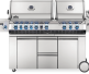 Napoleon Prestige Pro 825 Stainless Steel Gas Grill with Power Side Burner, Infrared Rear and Bottom Burners Napoleon Prestige Pro 825 Stainless Steel Gas Grill with Power Side Burner, Infrared Rear and Bottom Burners