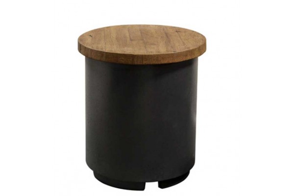 American Fyre Designs French Barrel Oak Contempo Tank Table American Fyre Designs French Barrel Oak Contempo Tank Table