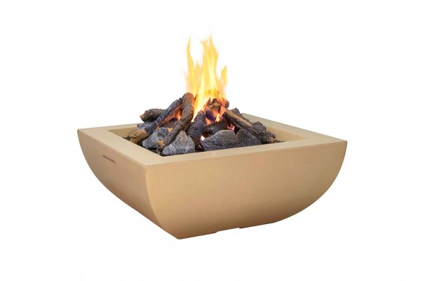 American Fyre Designs Cafe Blanco Bordeaux Rectangle Fire Bowl American Fyre Designs Cafe Blanco Bordeaux Rectangle Fire Bowl