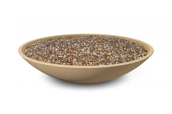 American Fyre Designs 48" Travertine Marseille Fire Bowl American Fyre Designs 48" Travertine Marseille Fire Bowl