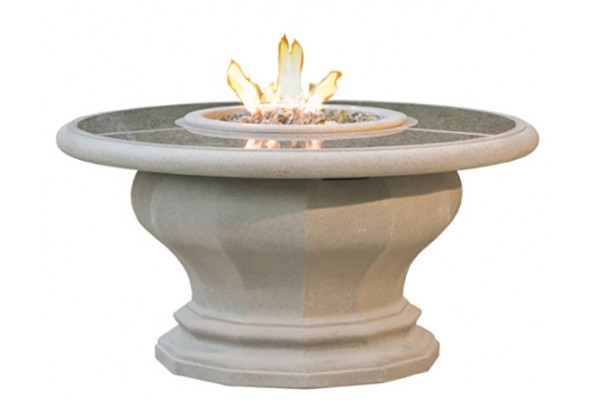 American Fyre Designs Inverted Firetable With Concrete Top American Fyre Designs Inverted Firetable With Concrete Top