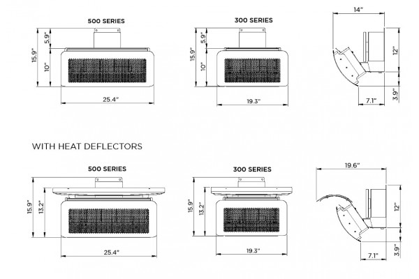 Bromic Tungsten 300 Gas Heater Bromic Tungsten 300 Gas Heater