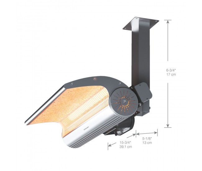 Dimplex Indoor/Outdoor Electric Infrared Heater Ceiling Mount Bracket Kit Dimplex Indoor/Outdoor Electric Infrared Heater Ceiling Mount Bracket Kit