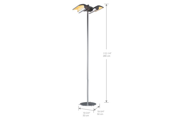 Dimplex Indoor/Outdoor Electric Infrared Heater Permanent Location Floor Stand Dimplex Indoor/Outdoor Electric Infrared Heater Permanent Location Floor Stand