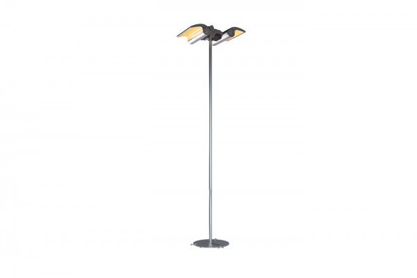 Dimplex Indoor/Outdoor Electric Infrared Heater Permanent Location Floor Stand Dimplex Indoor/Outdoor Electric Infrared Heater Permanent Location Floor Stand