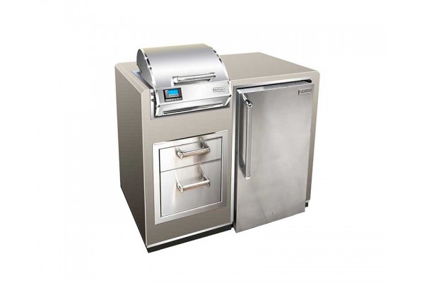 Fire Magic Electric Grill Island Bundle with Refrigerator Fire Magic Electric Grill Island Bundle with Refrigerator