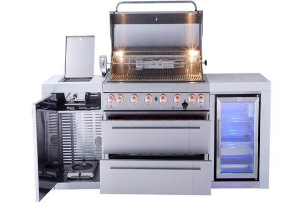 Mont Alpi 805 Deluxe Island with Refrigerator Mont Alpi 805 Deluxe Island with Refrigerator