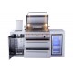 Mont Alpi 805 Deluxe Island with Refrigerator Mont Alpi 805 Deluxe Island with Refrigerator