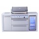 Mont Alpi 805 Deluxe Island with Refrigerator Mont Alpi 805 Deluxe Island with Refrigerator