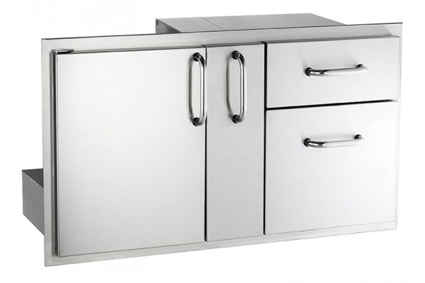 AOG 18 x 36 Door w/ Double Drawer and Platter Storage AOG 18 x 36 Door w/ Double Drawer and Platter Storage