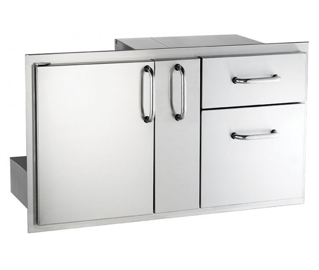 AOG 18 x 36 Door w/ Double Drawer and Platter Storage