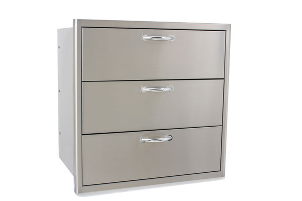 Blaze 30-inch Triple Access Drawer with Lights