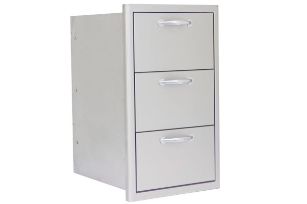 Blaze 16-inch Triple Access Drawer with Lights Blaze 16-inch Triple Access Drawer with Lights