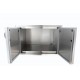 Blaze Stainless Steel Enclosed Dry Storage Cabinet w/ Shelf Blaze Stainless Steel Enclosed Dry Storage Cabinet w/ Shelf