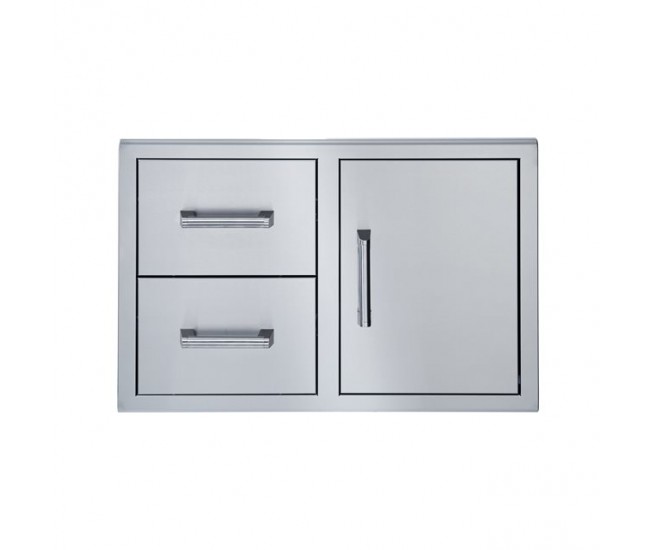 Broilmaster 34-Inch Single Door with Double Drawer