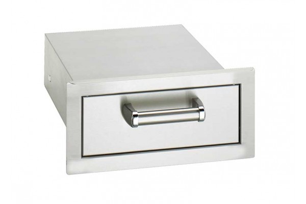 Fire Magic Flush Mounted Single Storage Drawer with Soft Close System Fire Magic Flush Mounted Single Storage Drawer with Soft Close System