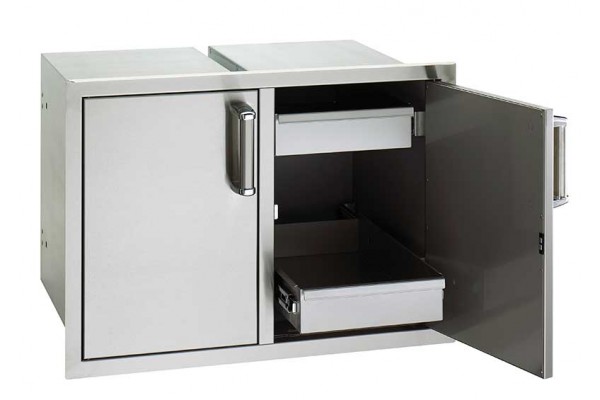 Fire Magic Flush Mount Double Drawer with 2 Dual Drawer Fire Magic Flush Mount Double Drawer with 2 Dual Drawer