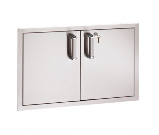 Fire Magic Locking Flush Mount 38-inch Double Access Door (Reduced Height)