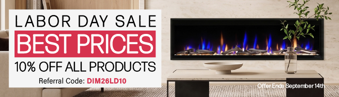 dimplex 10% off labor day promo
