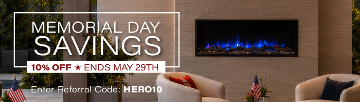Modern Flames Memorial Day Sale