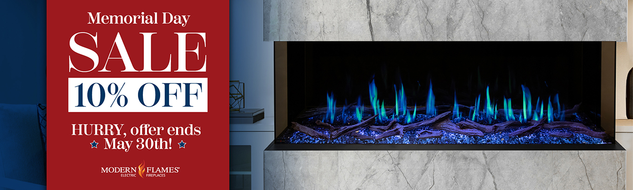 Modern Flames Memorial Day Sale